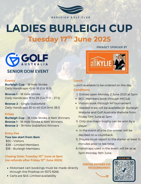 Burleigh Cup 2025