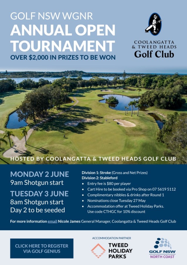 Golf NSW WGNR - Annual Open Tournament